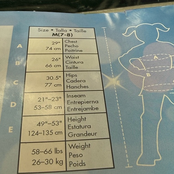 Ariel Classic Disney Princess Girls Costume. Size 7-8/Medium. - Picture 6 of 7